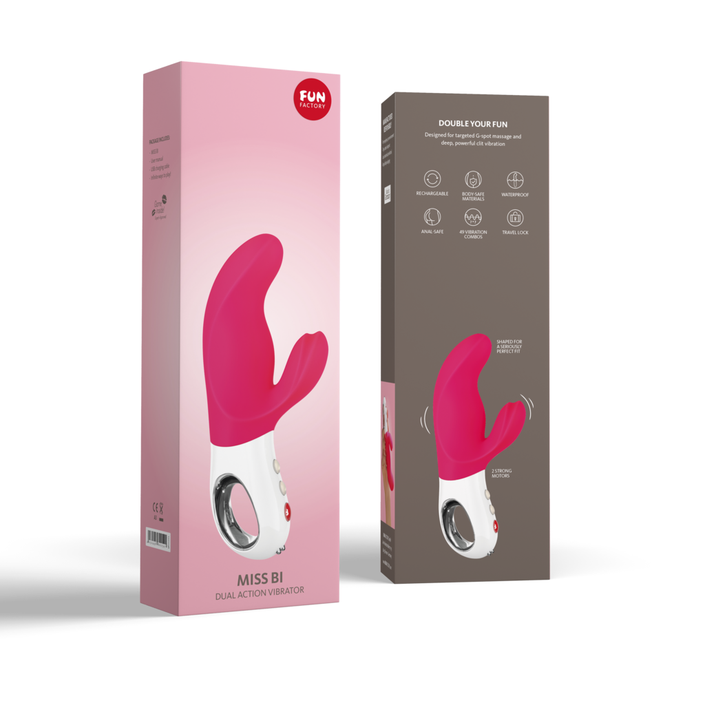 Fun Factory Miss BI Dual Vibrator - Black