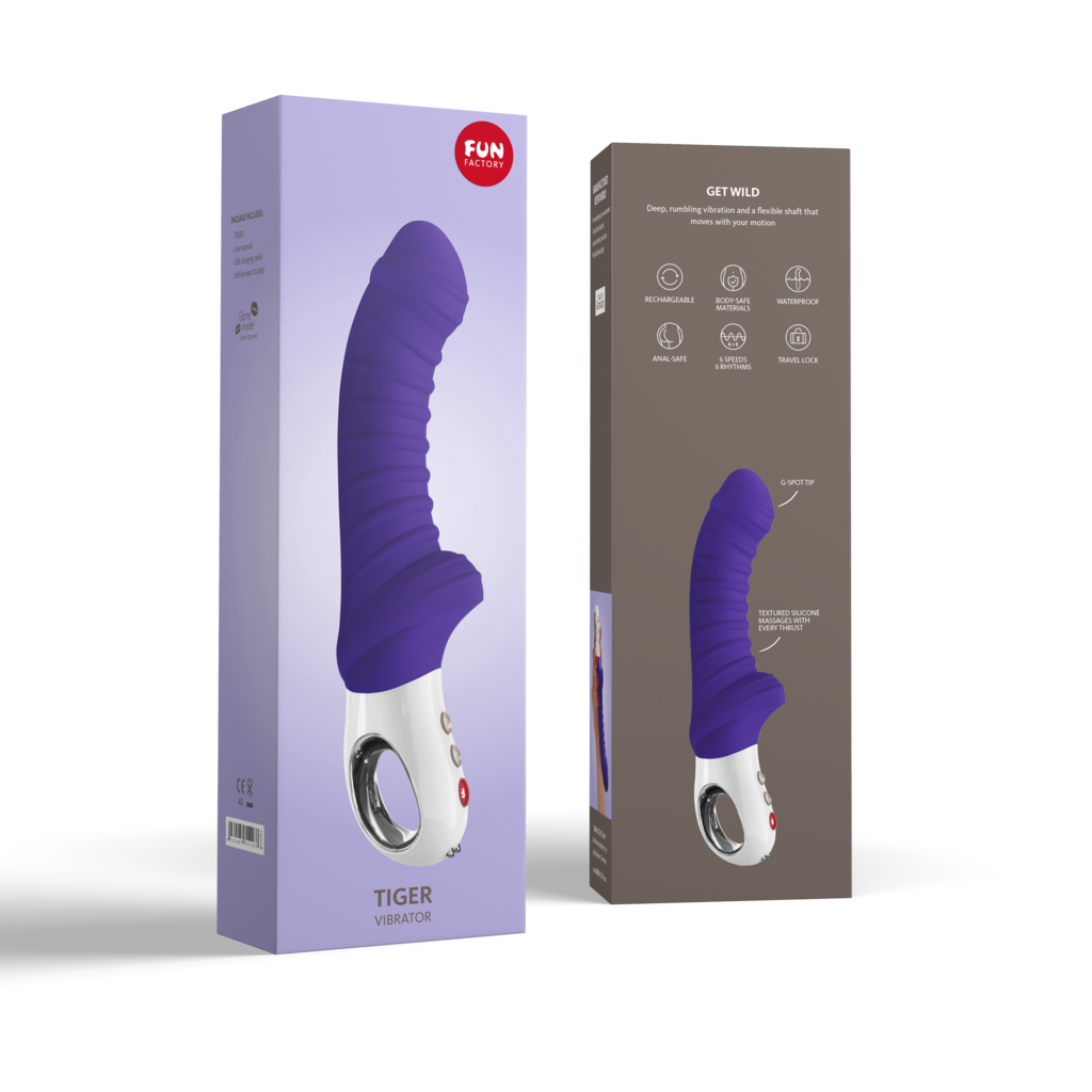 Fun Factory Tiger G5 Vibrator - Petrol