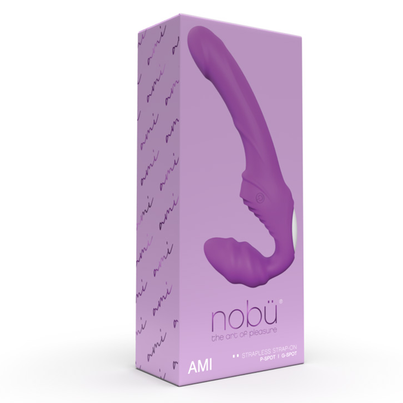 Nobu Ami Strapless Strap-on - PURPLE