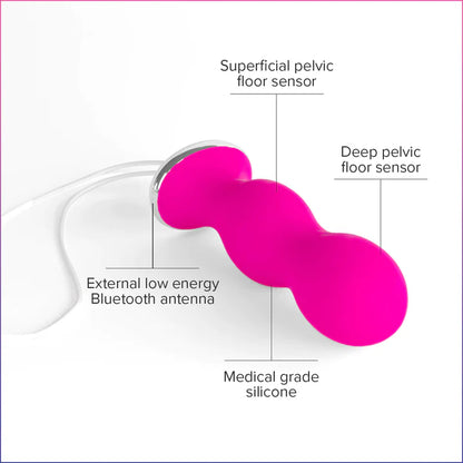 Perifit Care Interactive Kegel Exerciser - Pink