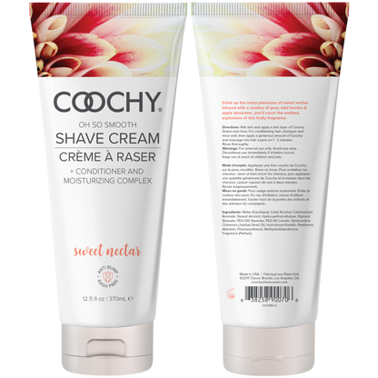 Coochy Sweet Nectar Shave Cream 12.5oz / 370mL