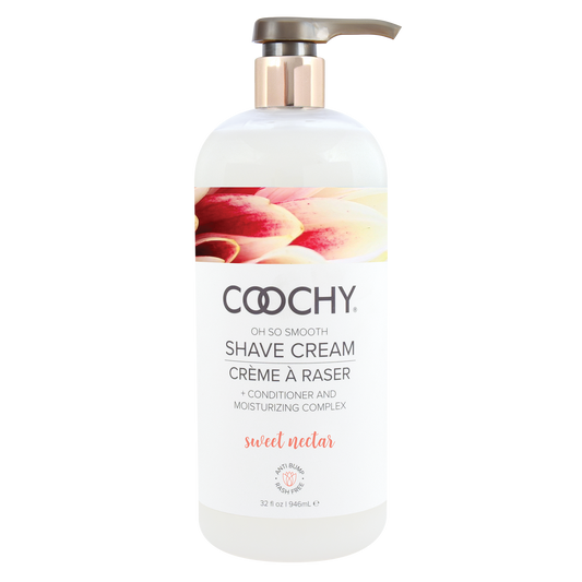 Coochy Shave Cream Sweet Nectar 32oz | 946mL