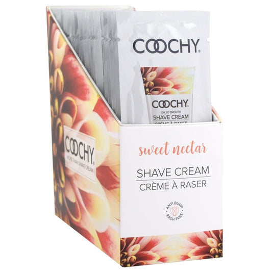 Coochy Shave Cream - Sweet Nectar 24pc