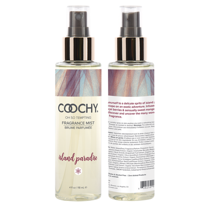 Coochy Body Mist Island Paradise - 4oz