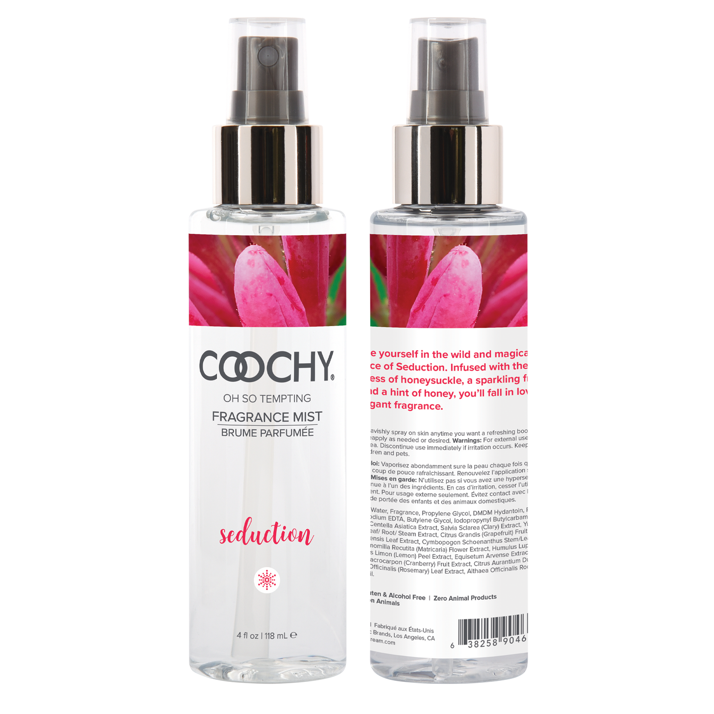 Coochy Oh So Tempting Fragrance Mist Seduction 4oz | 118mL