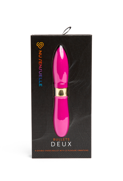 Nu Sensuelle Deux Double Ended Bullet - MAGENTA