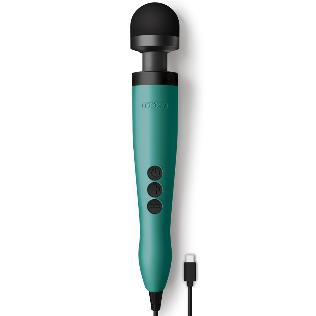 Doxy 3 USB-C Wand Massager - Turquoise