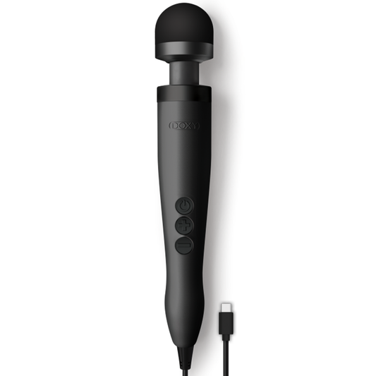 Doxy 3 USB-C Wand Massager - Matte Black