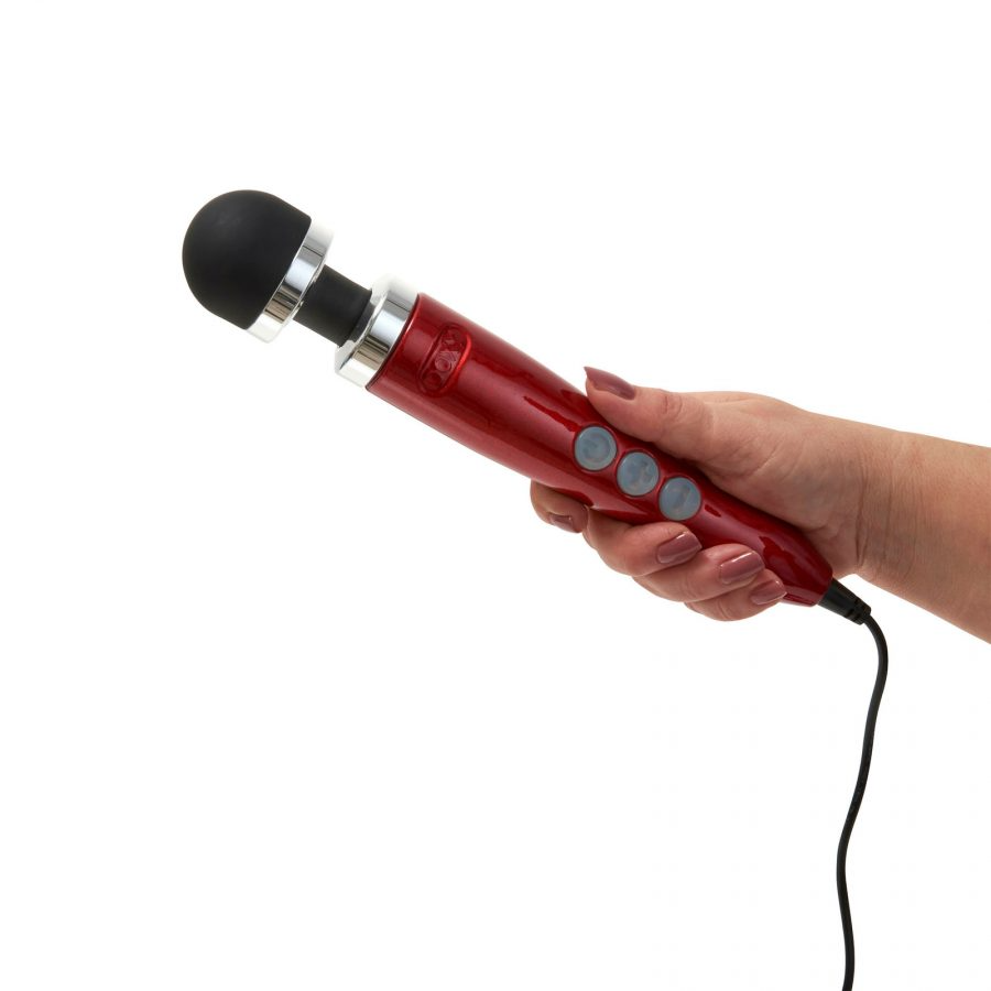 Doxy Die Cast 3 Wand Massager - Candy Red