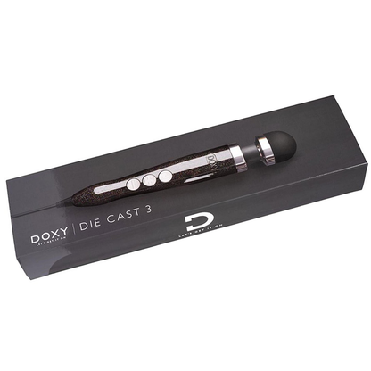 DOXY Die Cast 3 Wand Massager - Disco Black