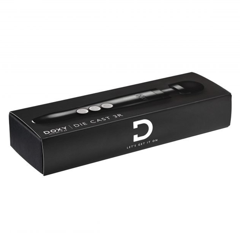 Doxy Die Cast 3R Wand Massager - Matte Black