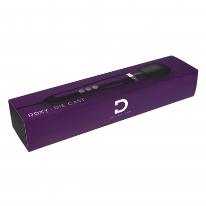 Doxy Die Cast Wand Massager - Purple