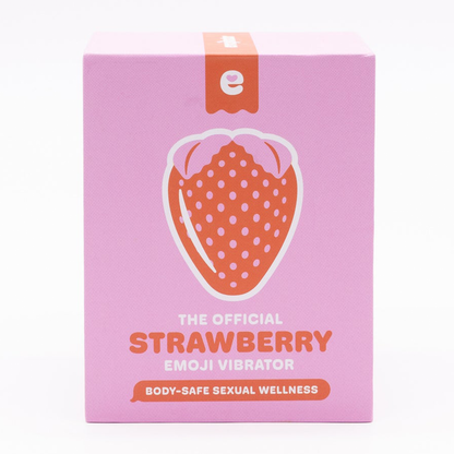 Emojibator Strawberry Vibrator