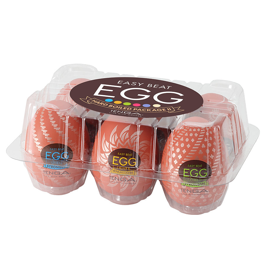 Tenga Hard Boiled Egg II Masturbator 6 Pack