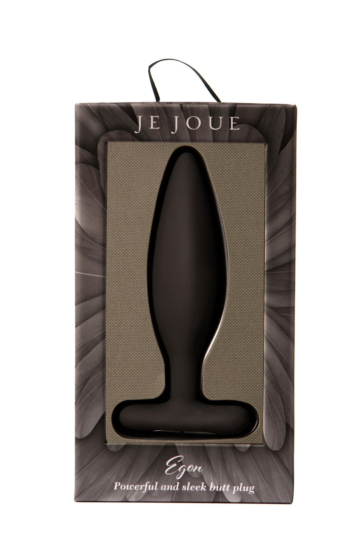 Je Joue Egon Vibrating Butt Plug - Black