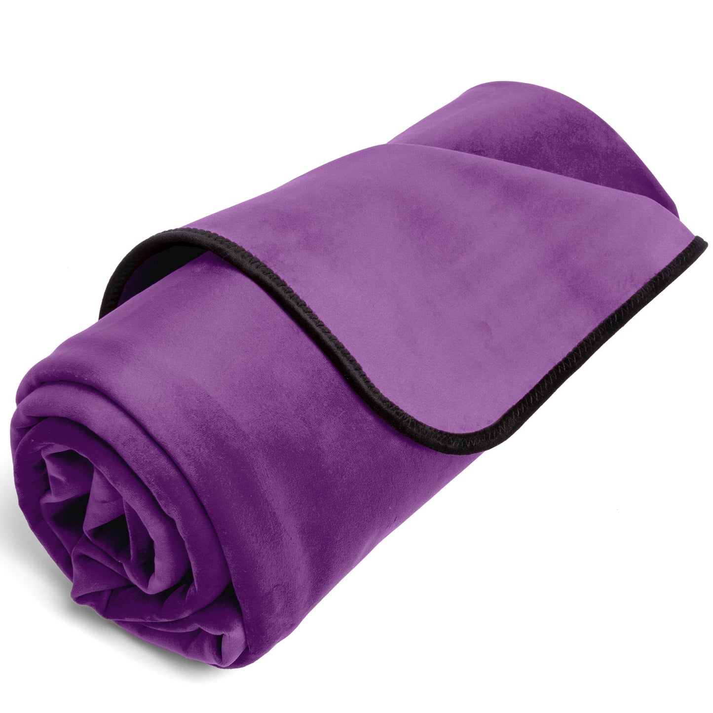 Liberator Fascinator Throw - Aubergine  - Mini