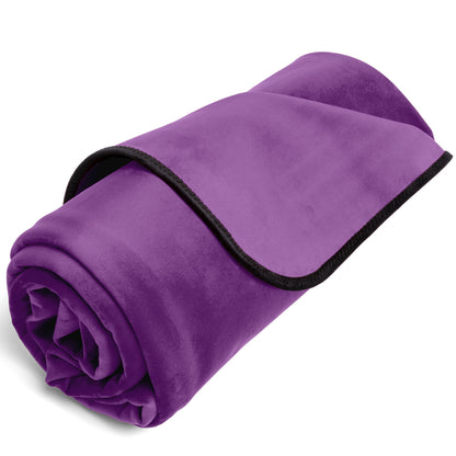 Liberator Fascinator Throw - Aubergine  - Mini