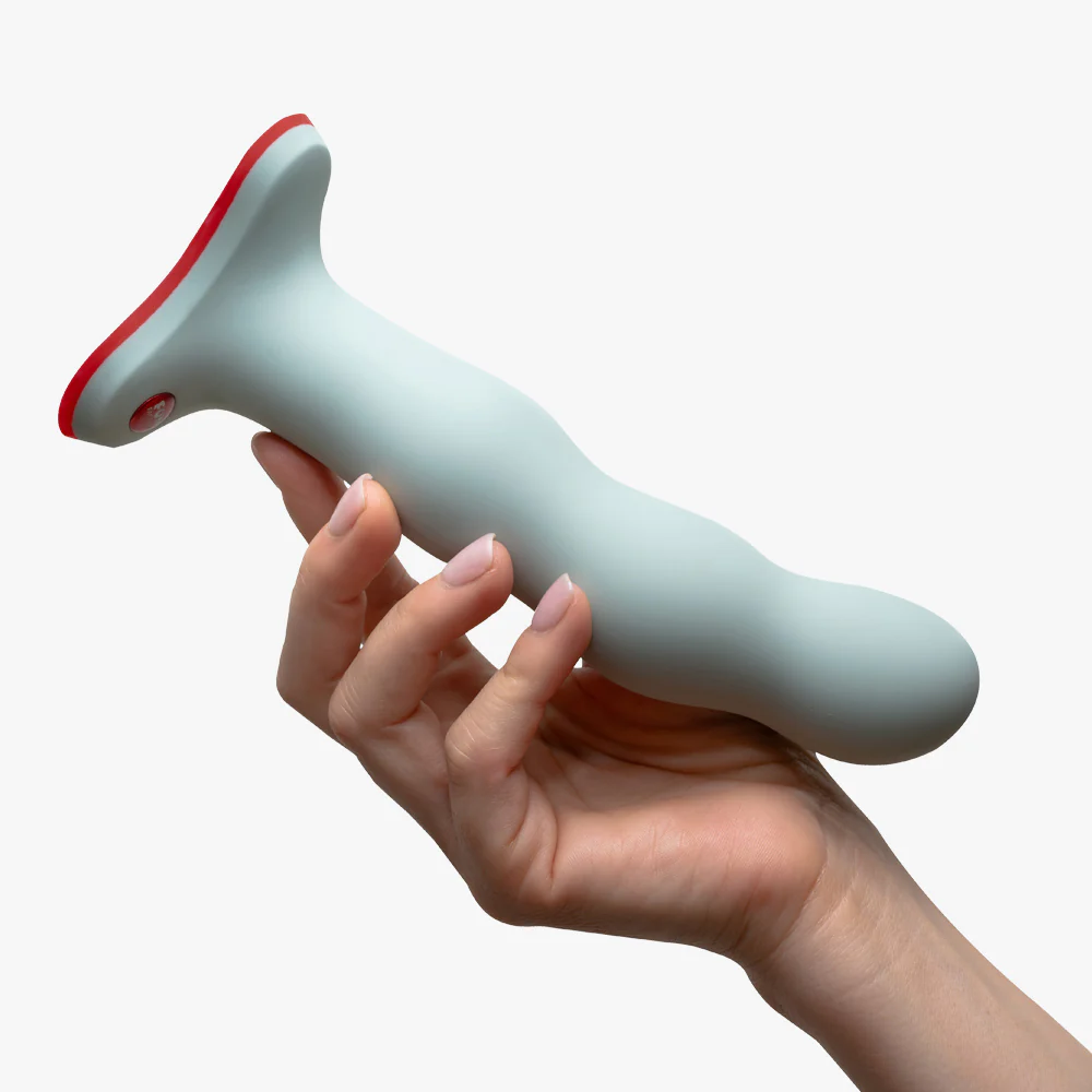 Fun Factory Bouncer Shake Dildo  - Sage Green