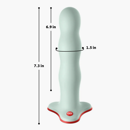 Fun Factory Bouncer Shake Dildo  - Sage Green