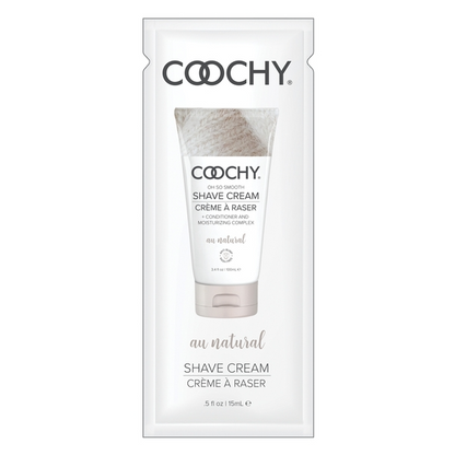 Coochy Shave Cream Au Natural  15mL