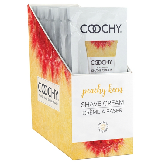 Coochy Shave Cream - Peachy Keen 24pc