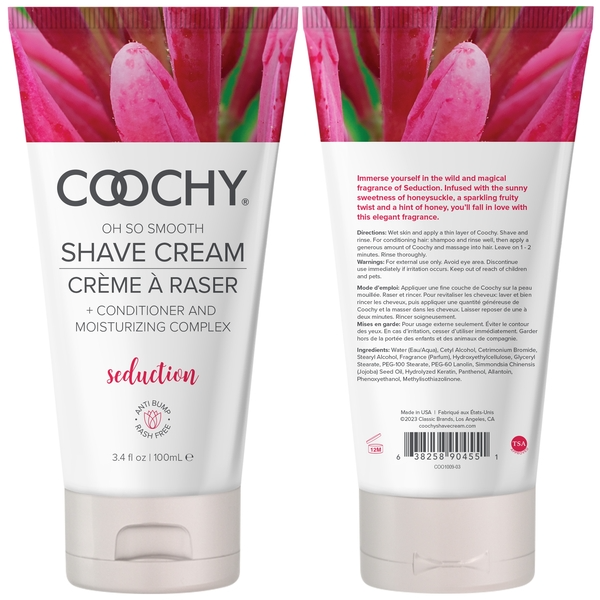 Coochy Shave Cream Seduction - 3.4oz