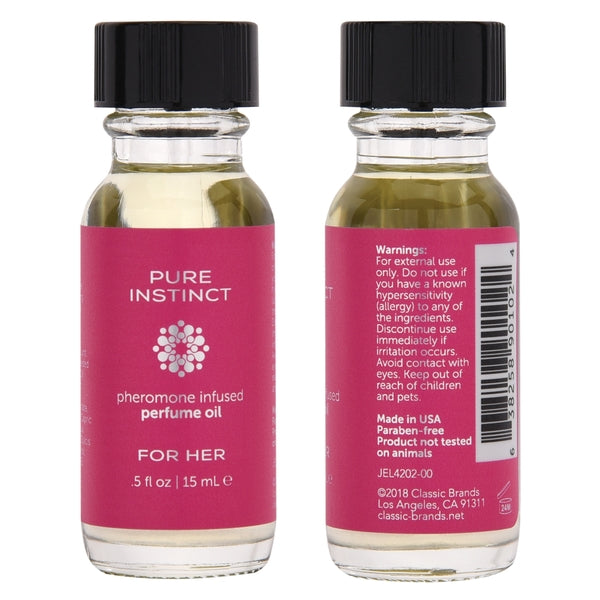 Pure Instinct Pheromone Perfume Oil For Her 15mL