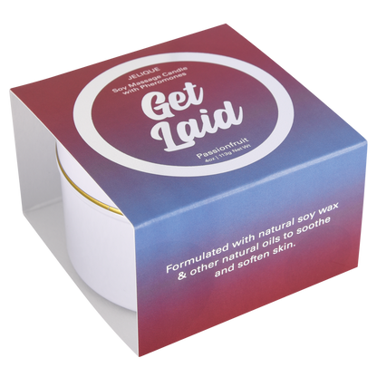 Jelique Get Laid Passion Fruit Massage Candle - 4oz / 113g