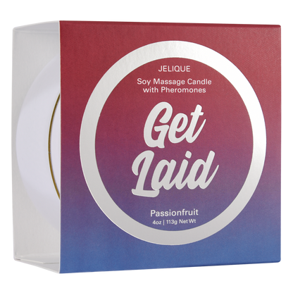 Jelique Get Laid Passion Fruit Massage Candle - 4oz / 113g