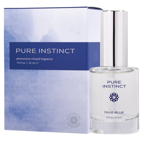 Pure Instinct True Blue Pheromone Infused Fragrance .74oz | 22 mL