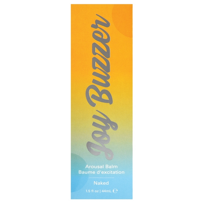 Jelique JOY Joy Buzzer Clitoral Arousal Balm - Naked Flavor Free 1.5oz | 44mL