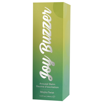 Jelique Joy Buzzer  Clitoral Arousal Balm - Mojito Twist - 1.5oz / 44mL