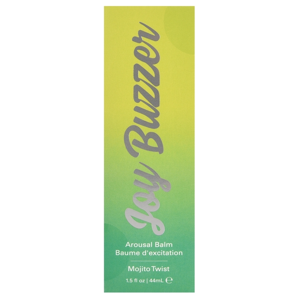 Jelique Joy Buzzer  Clitoral Arousal Balm - Mojito Twist - 1.5oz / 44mL