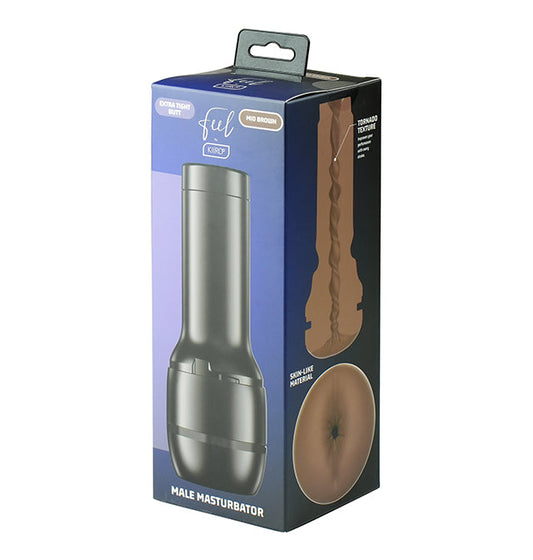 Kiiroo Feel Stroker Butt Mid Brown Extra Tight Butt - Mid Brown