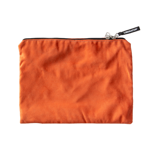 Liberator Zappa Toy Bag - Mandarin Microsuede