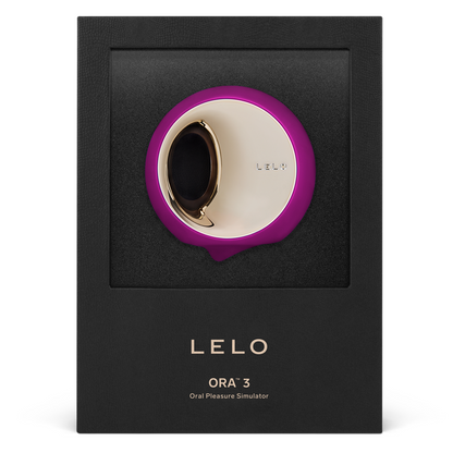 Lelo Ora 3 Oral Stimulator - Deep Rose