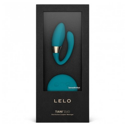 Lelo TIANI DUO Vibrating Couples Massager - Ocean Blue