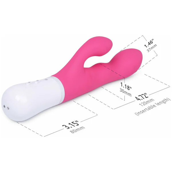 Lovense Nora Bluetooth Rabbit Vibrator - Pink