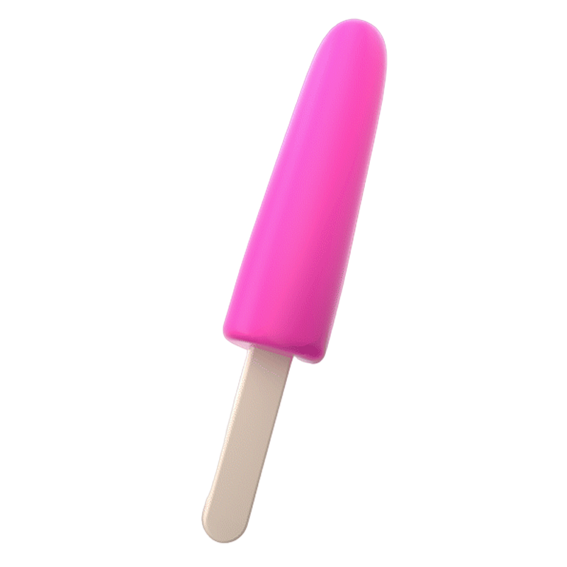 Love To Love Iscream Silicone Dildo - Danger Pink