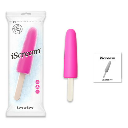 Love To Love Iscream Silicone Dildo - Danger Pink