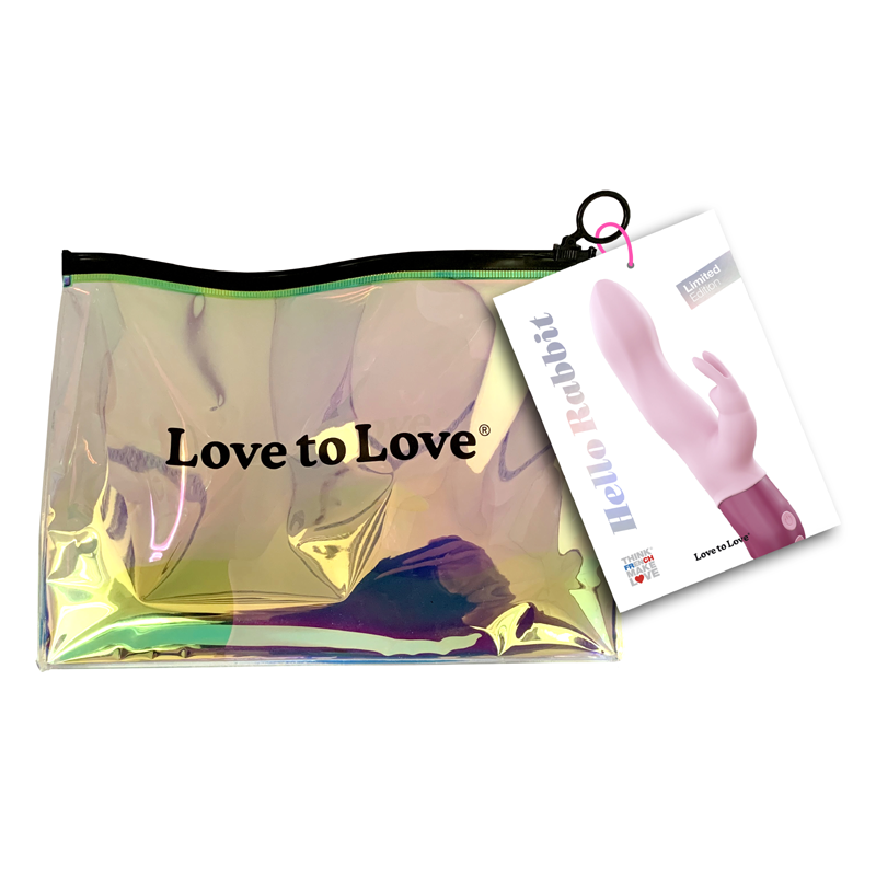 Love To Love Hello Rabbit Vibrator - Baby Pink