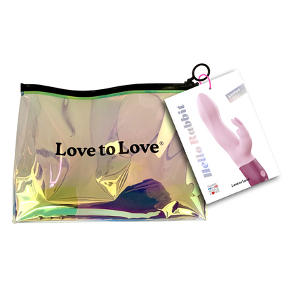 Love To Love Hello Rabbit Vibrator - Baby Pink