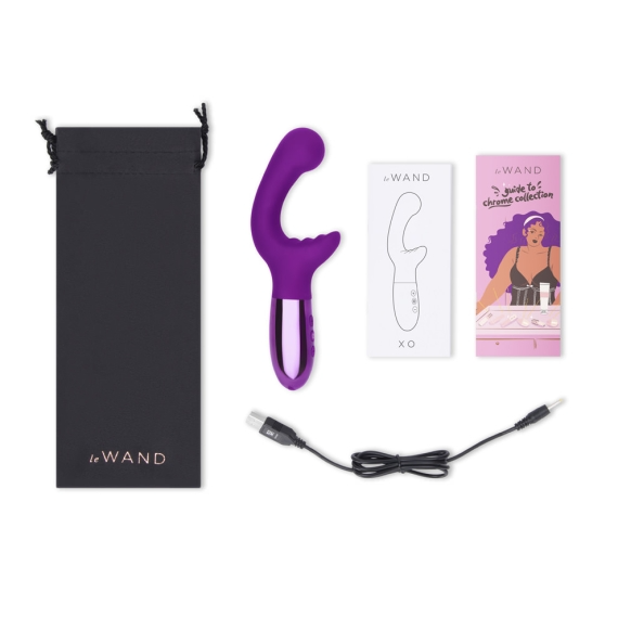 LE Wand XO Vibrator - Dark Cherry