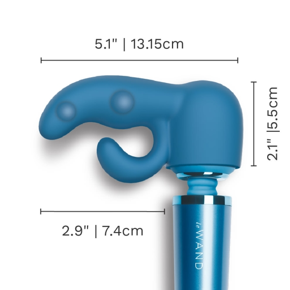 LE Wand Dual Petite Silicone Attachment