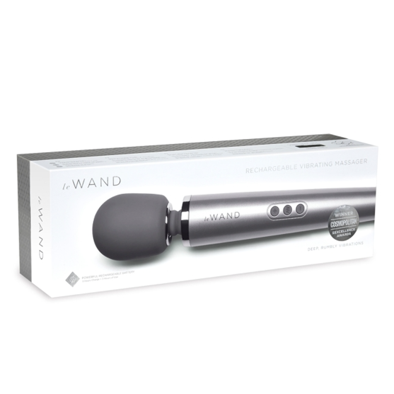 Le Wand Rechargeable Vibrating Massager - Gray