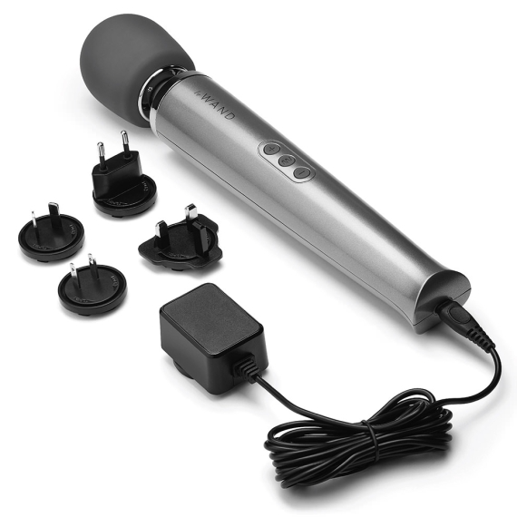 Le Wand Rechargeable Vibrating Massager - Gray