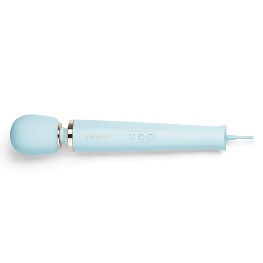 Le Wand Plug-In Vibrating Massager - Sky Blue