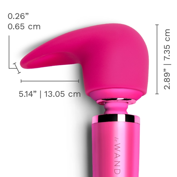 LE Wand Flick Flexible Silicone Attachment