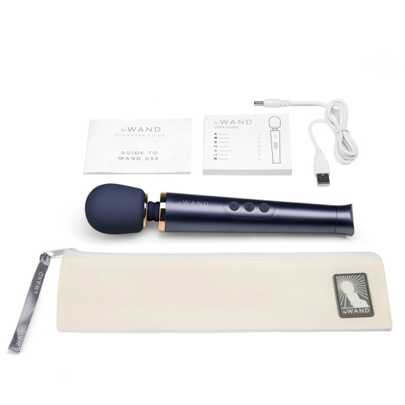 Le Wand Petite Rechargeable Massager - Navy