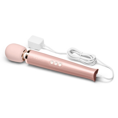 Le Wand Plug-In Vibrating Massager - Rose Gold